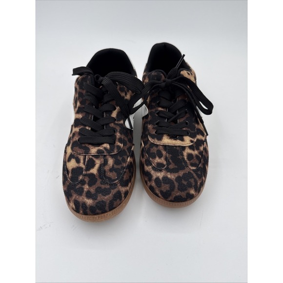 Dolce Vita Shoes - DV Dolce Vita Women's Sneaker Voyage Leopard Fashion Suede Size 9 1/2 9.5